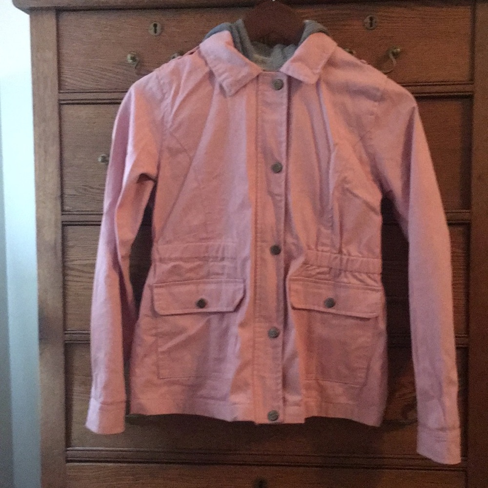 Light jacket with hood